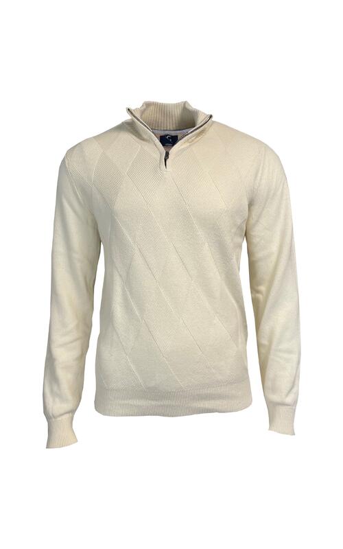 Bernardo ½ Zip Offwhite L 